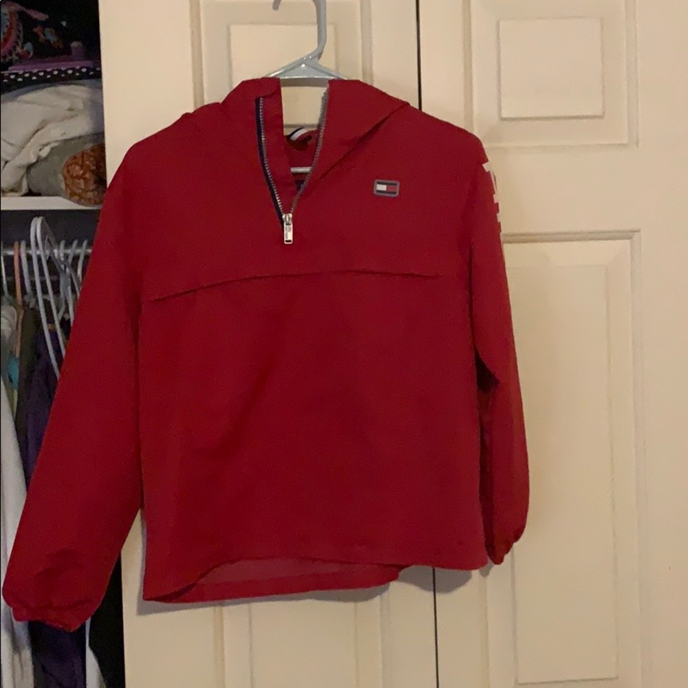 Tommy Hilfiger pull over  rain jacket